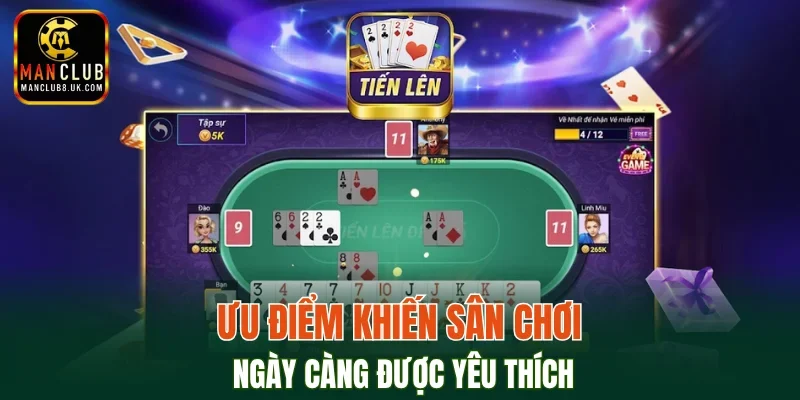 Ưu điểm khiến sân chơi ngày càng được yêu thích